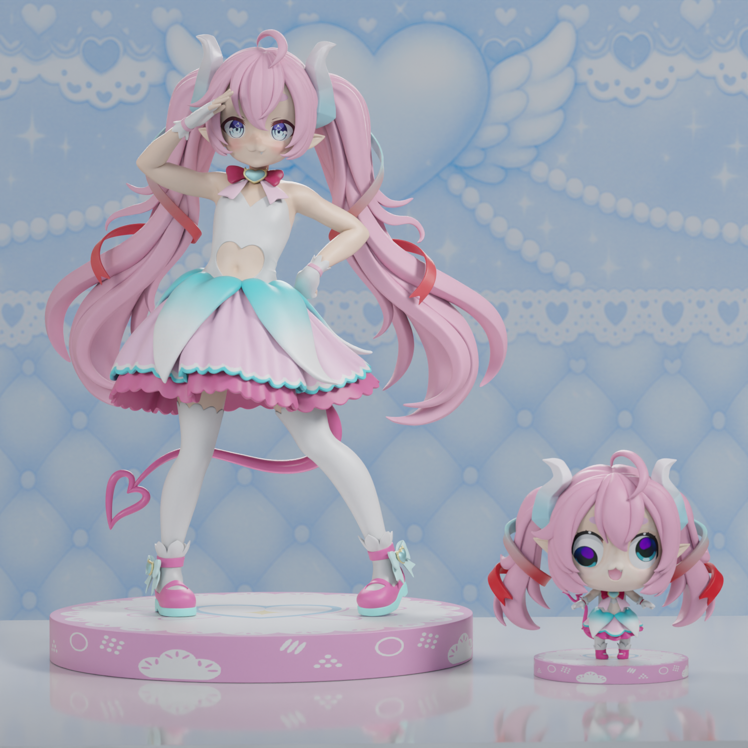 Project Chibidoki - 1/7th Scale Figure (Pure Chaos Bundle Project Chibidoki - 1/7th Scale Figure (Pure Chaos Bundle