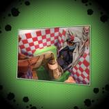 Kwite - Holographic Poster Print "Checkered"