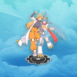 Sigrid and Bird -- Acrylic Standee