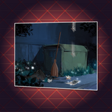 Ghosty Saige - "Dumpster Moment" Poster Print