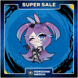 CottontailVA Acrylic Keychain - Weebcon 2024