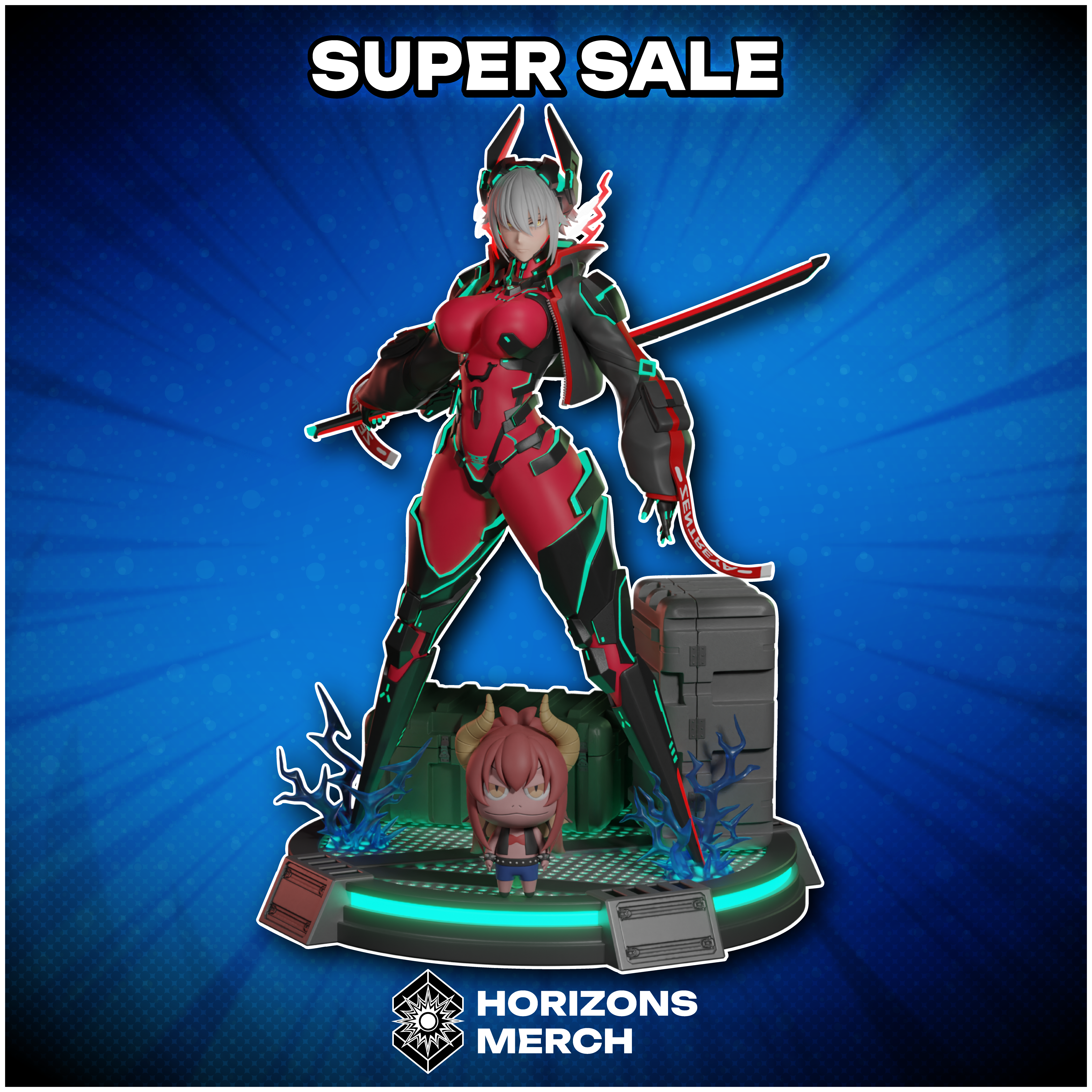 その他 Project Zentreya Geckos figure Space Project Zentreya: Zentreya 1/7 Scale Figure [B-Grade