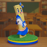 Project Schoolboard - Petan Chan (4 Inch Figure)