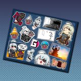 GEEGA - Different Stages Sticker Sheet