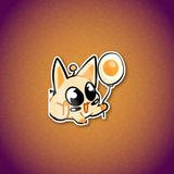 OverEzEggs - Yolk Balloon Sticker