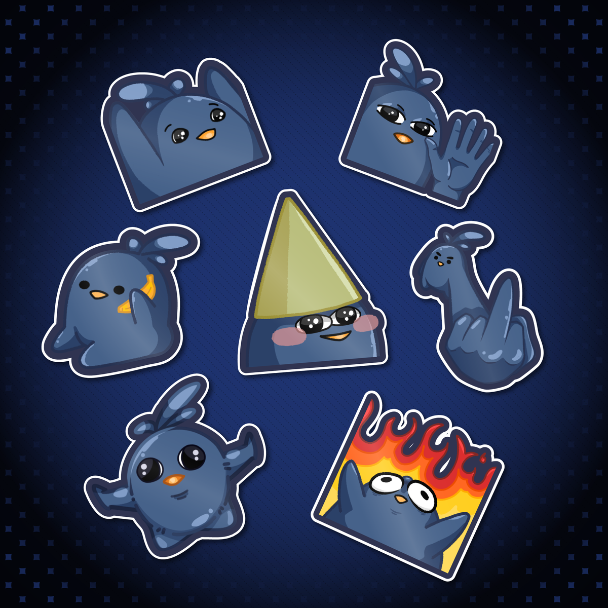 Sticker Hrizon Isaa - Emoji Sticker Bundle – Horizons Merch