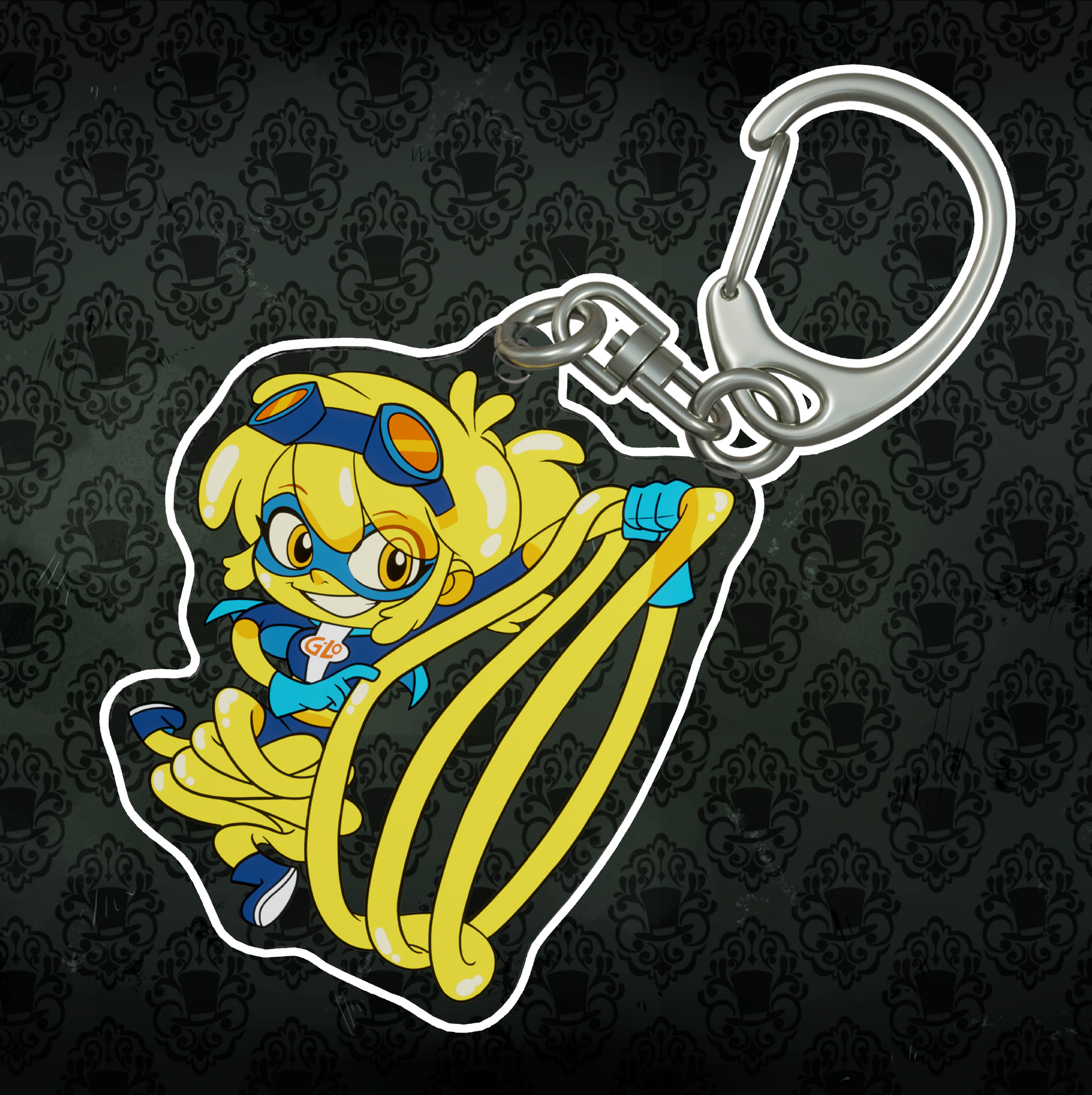 G-Lo (Villainous) - San Japan 2025 Keychain – Horizons Merch