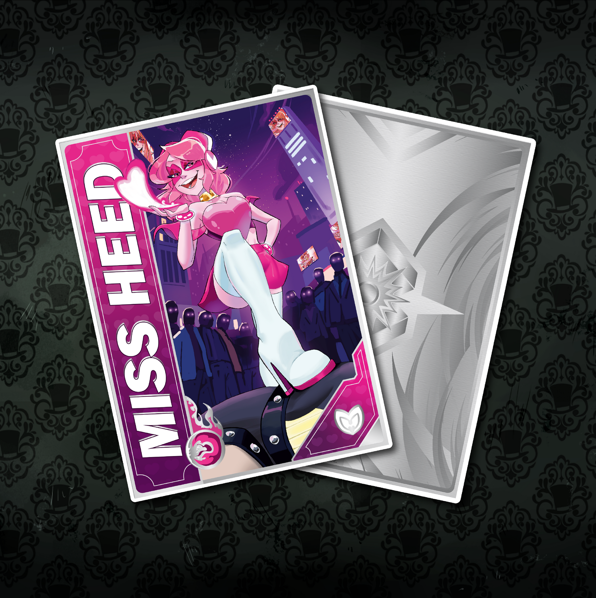 Villianous_MissHead_MetalCard.