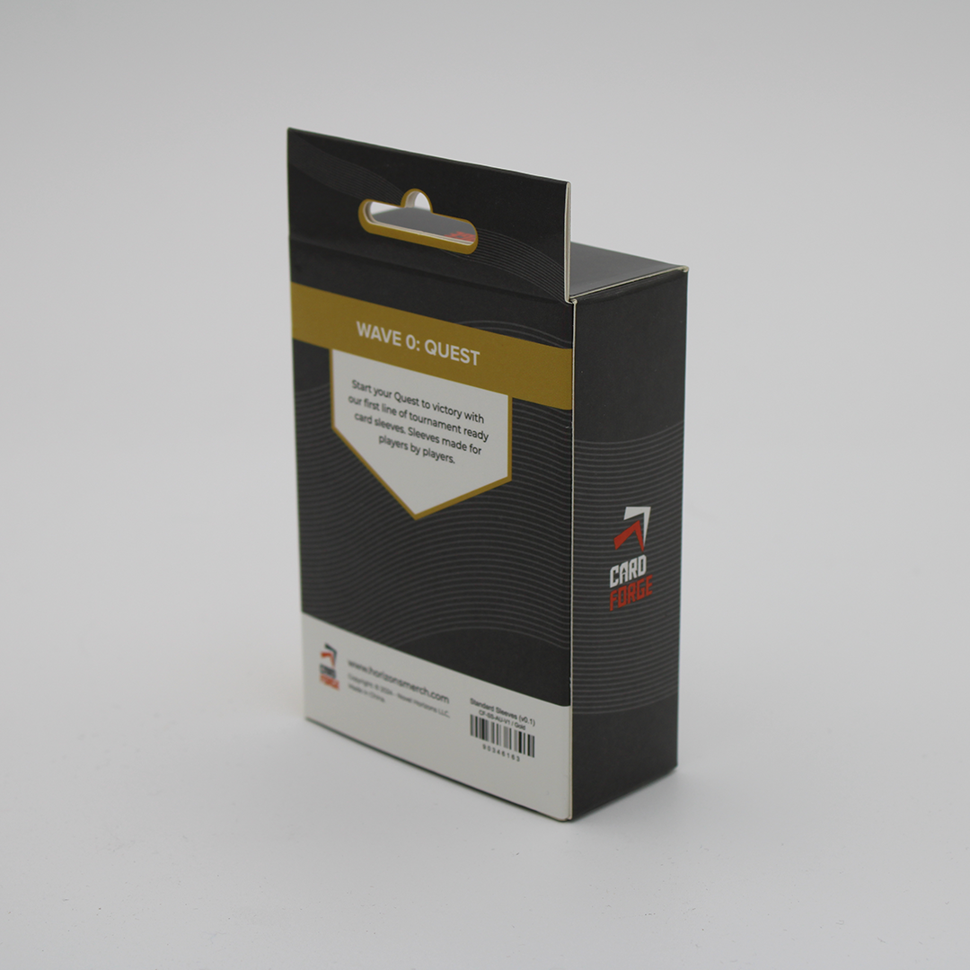 cardboard card sleeves Card Forge